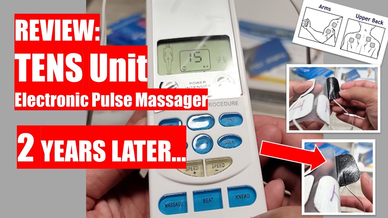 Electronic Pulse Massager - Demo & Review 