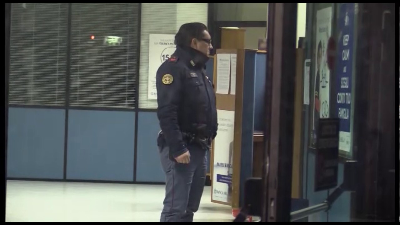 Colpo in Banca da 100 mila €: occhio ai video