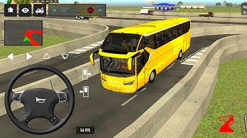 euro coach bus simulator 🤩🚌|| new coach bus simulator part-19 Android gameplay