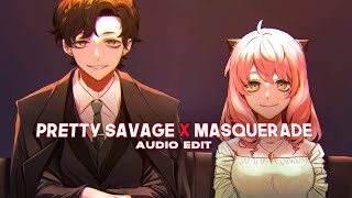 pretty savage x masquerade - black pink & siouxxie [edit audio] Resimi