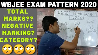 WBJEE Exam Pattern 2021 ||Paper Pattern || Rank vs Marks and Tips