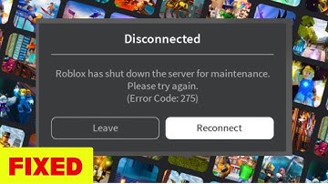 How To Roblox Error Code 275 On Windows || 2023