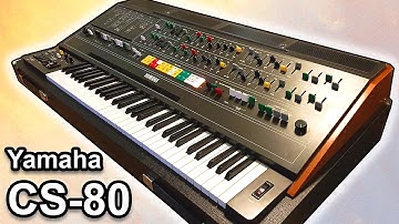 YAMAHA CS-80 Synthesizer Demo - Sounds, Patches & Ambient Soundscapes