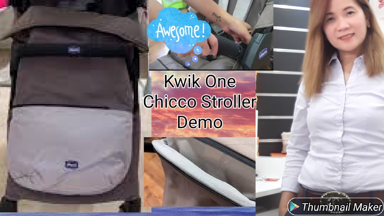 chicco kwik one stroller
