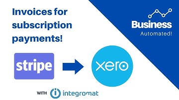 Automatic Xero invoices for Stripe subscription payments