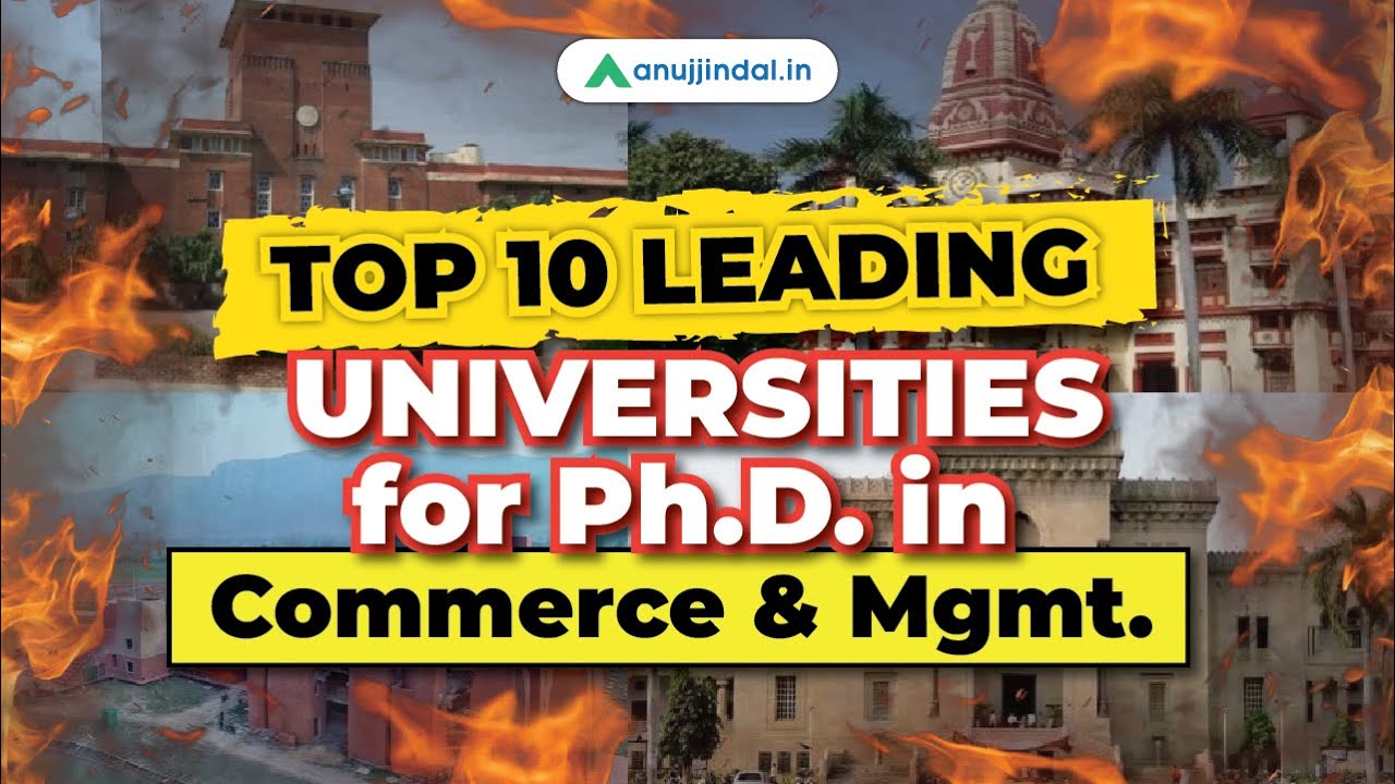 best university for phd in commerce in world