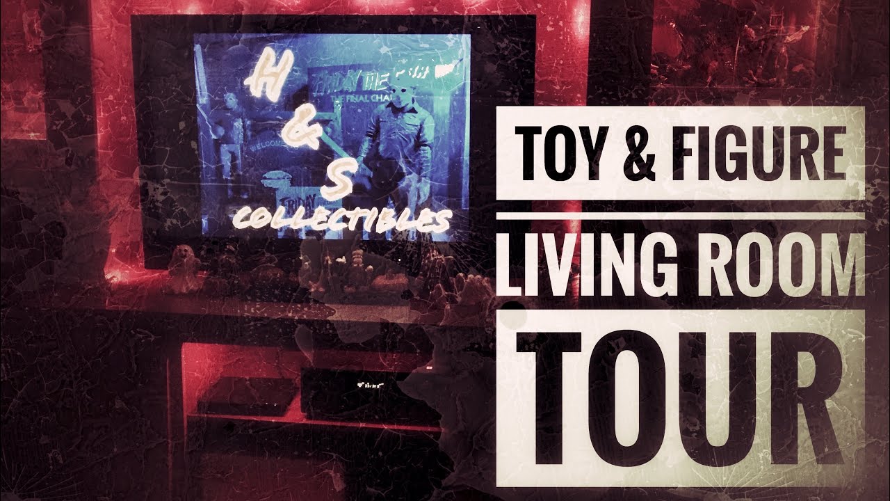 Halloween Living Room Toy & Figure Collection Tour & Upcoming Subscriber Contest