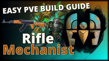 Guild Wars 2 Power Rifle Mechanist - Easy PvE Build Guide (37k DPS)