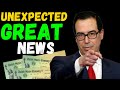 VERY UNEXPECTED GOOD NEWS! $1200 Second Stimulus Check & Stimulus Package Update