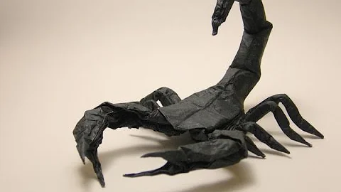 Origami Scorpion - Robert J Lang