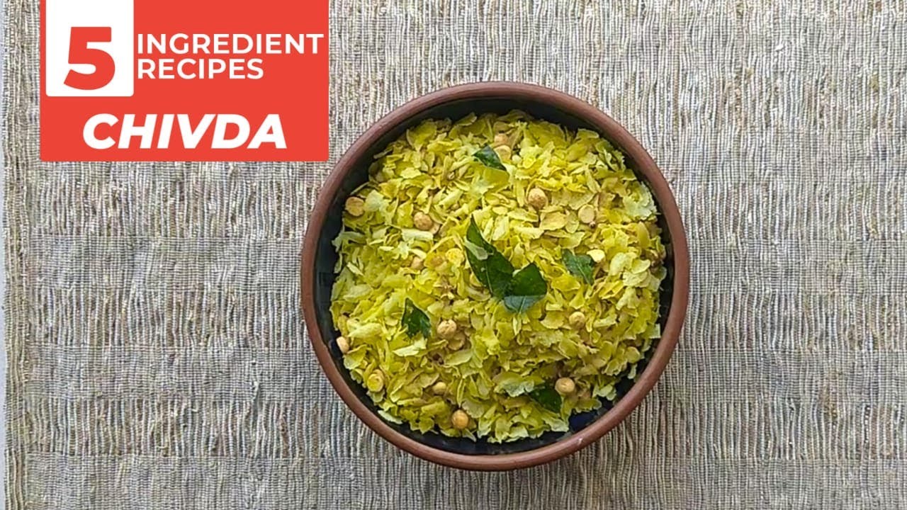 Chivda Recipe | Maharashtrian Poha Chivda | 5 Ingredients Chivda Recipe  | Veg | India Food Network