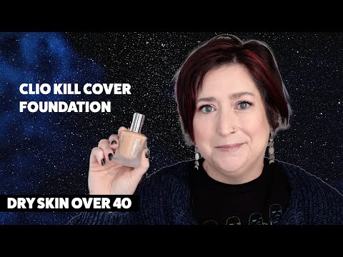 CLIO KILL COVER FOUNWEAR FOUNDATION | Dry Skin Review & Wear Test