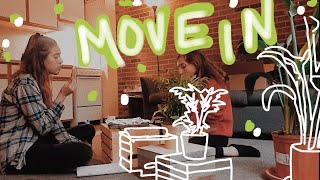 new beginnings + college movein | vlog 001