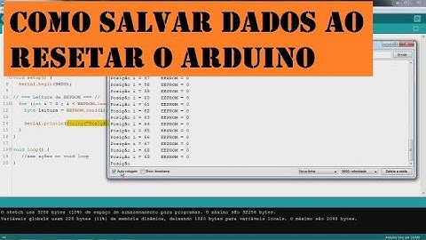EEPROM, a Memória ROM do Arduino // Dicas de Programação