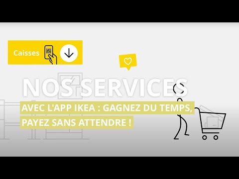 Avec l'app IKEA : gagnez du temps, payez sans attendre !