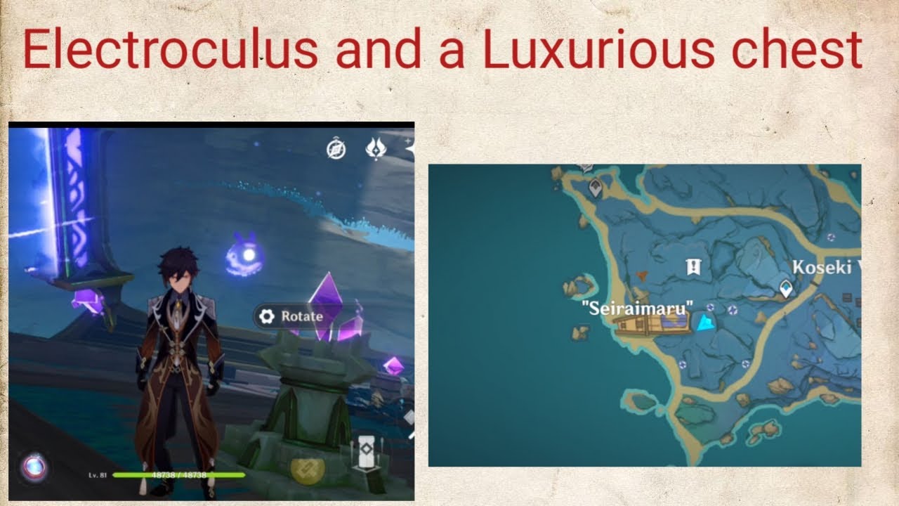 How To Get The Last Electroculus And The Luxurious Chest Underground In