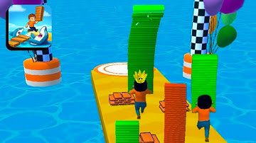 Shortcut Run Android, iOS Games 🌈🧱 Gameplay Walkthrough Trailer Level 3 #Shorts