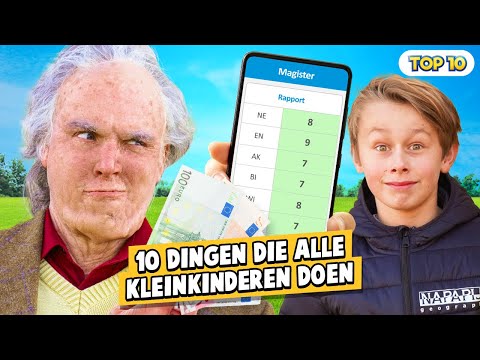 10 DINGEN DIE ALLE KLEINKINDEREN DOEN!