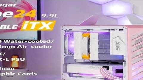 Mechanic Master C24 Sugar Cube Air&TypeC Version Portable Mini Desktop Chassis ITX Co