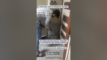 SOUNDS OF STRUCTURE SPEAKS A LOT | structural audit | wall cracks | building repair#structuralaudit