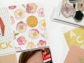 Floral Layering Stamp Process Video