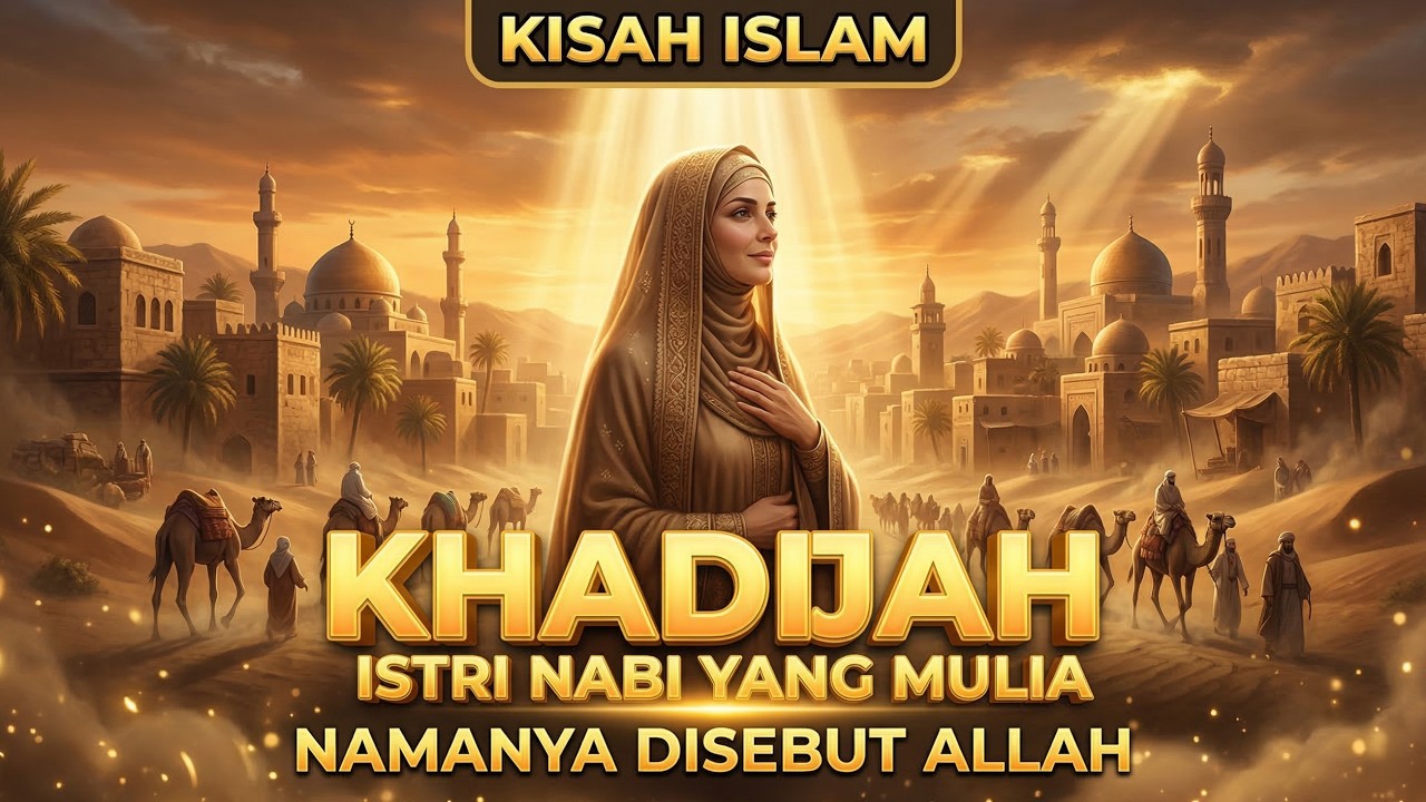 Kisah Perjalanan Hidup Khadijah Istri Nabi Muhammad yang Namanya Disebut Allah SWT