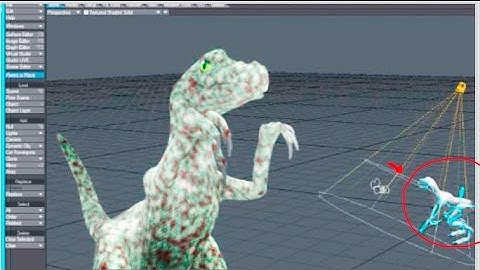 Dinosaur Animation process