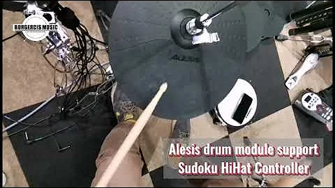 Alesis drum module support Sudoku electronic Hihat Controller
