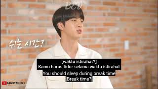BTS (방탄 손 연단) ARMY ZIP JIN Dream Interview [SUB INDO]