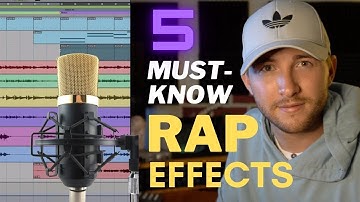 5 Rap Vocal Effects MADE EASY for BEGINNERS | Audio Edges