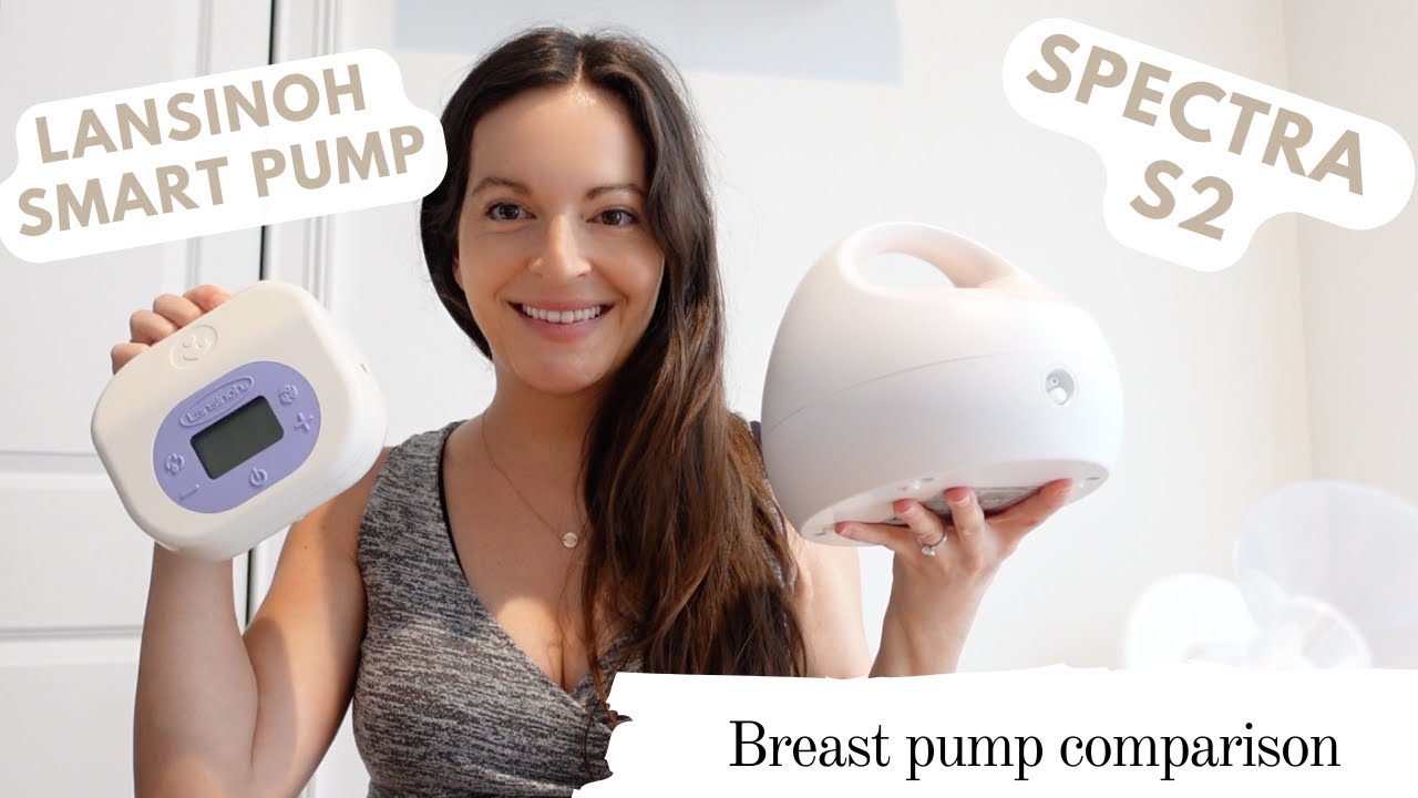 Breast pump comparison | spectra S2 | Lansinoh Smart pump - YouTube