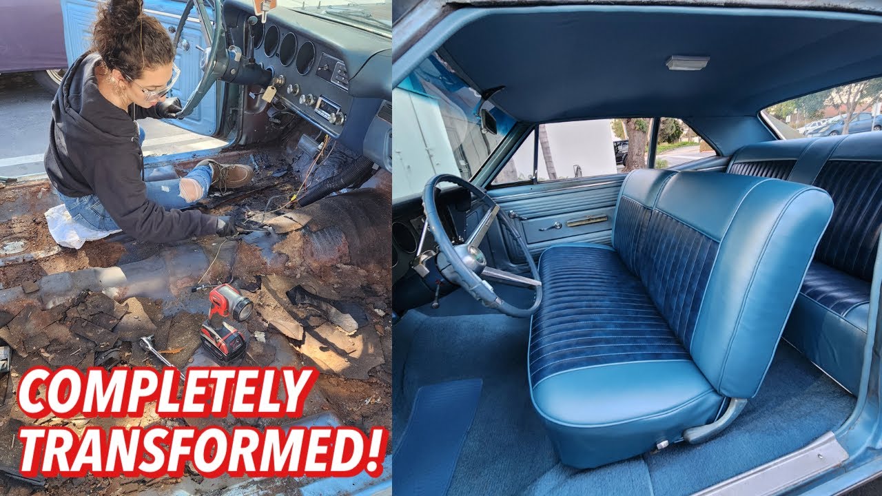 My 1967 Pontiac Tempest Interior Is FINISHED  From Rusty Floors To Show Car Interior