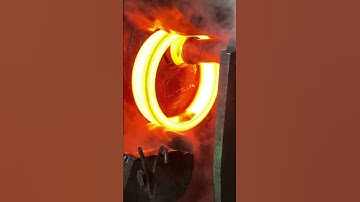 Inside the forging factory This Hot Steel Forging Process Is Crazy Satisfying! #forging #blacksmith