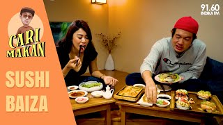 CARI MAKAN BARENG MELKI  BAJAJ DAN CHACA KARTIKA | SUSHI BAIZA