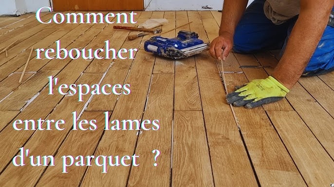 Nettoyer et réparer le parquet