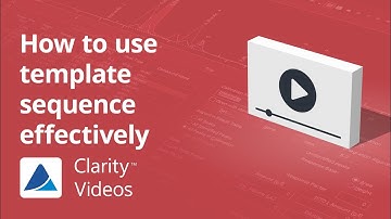 How to use template sequence effectively