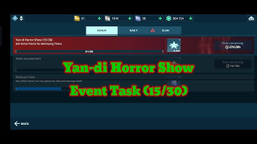 war robots yan-di horror show event task (15/30) how to complete it #warrobots