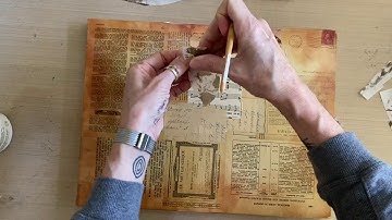 Mixed Media Background–Tutorial Tidbits