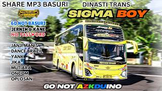SHARE BASURI SIGMA BOY DINASTI TRANS 60 NOT AZKDUINO PART 1 ❗ MP3 BASURI BUSSID 4.4.1-4.5