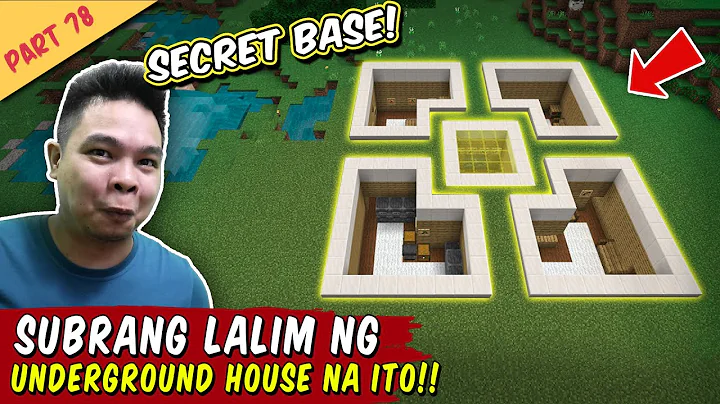 Gumawa Ako ng Bahay sa Ilalim ng Lupa! - Minecraft...