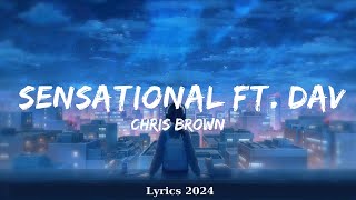 Chris Brown - Sensational ft. Davido & Lojay  || Music Elliott