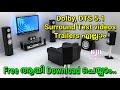 51 dolby dts surround sound tests free  download   dts 71 test files
