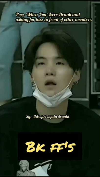 y/n asking kiss from suga in front of everyone🔞/#btsff /#Bk ff's/hard stands only