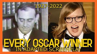 EVERY Oscar Best Adapted Screenplay Winner EVER | 1927-2023