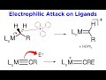 Nucleophiles and Metal Complex Reactions