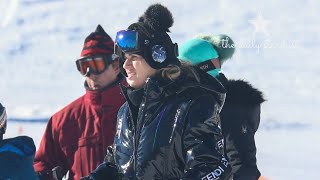 Rebel Wilson Gets Ski Lessons In Aspen