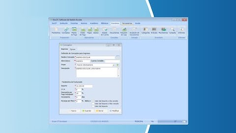 DocCF • Creación de Conceptos de Pago | Ingresos