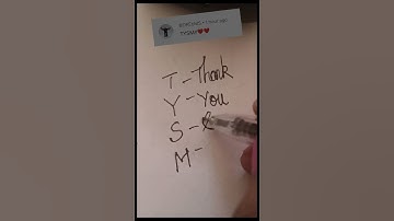 TYSM full form l Viewers request #shorts #learnenglish #fullform #learnfullforms #acronyms #english