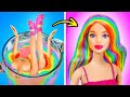 BARBIE IS A NERD🤓 Extreme Doll Makeover | Rich VS Broke Hacks & Gadgets by YOWZA