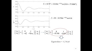 Power System Stability: Large Disturbance